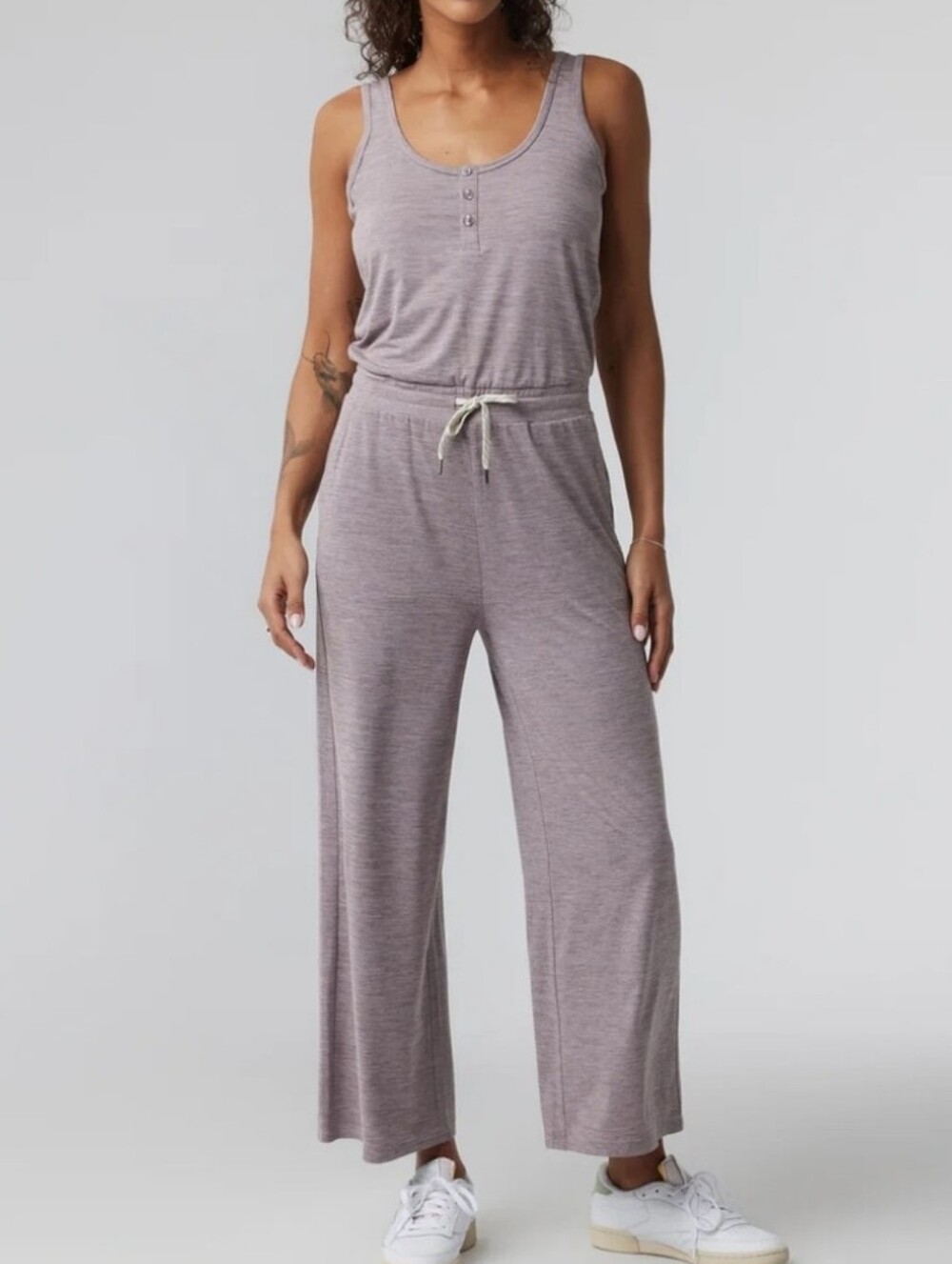 Vuori Nwt Falls Jumpsuit in Rosemary Heather Size XS
